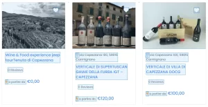 degustazioni Cantina Capezzana